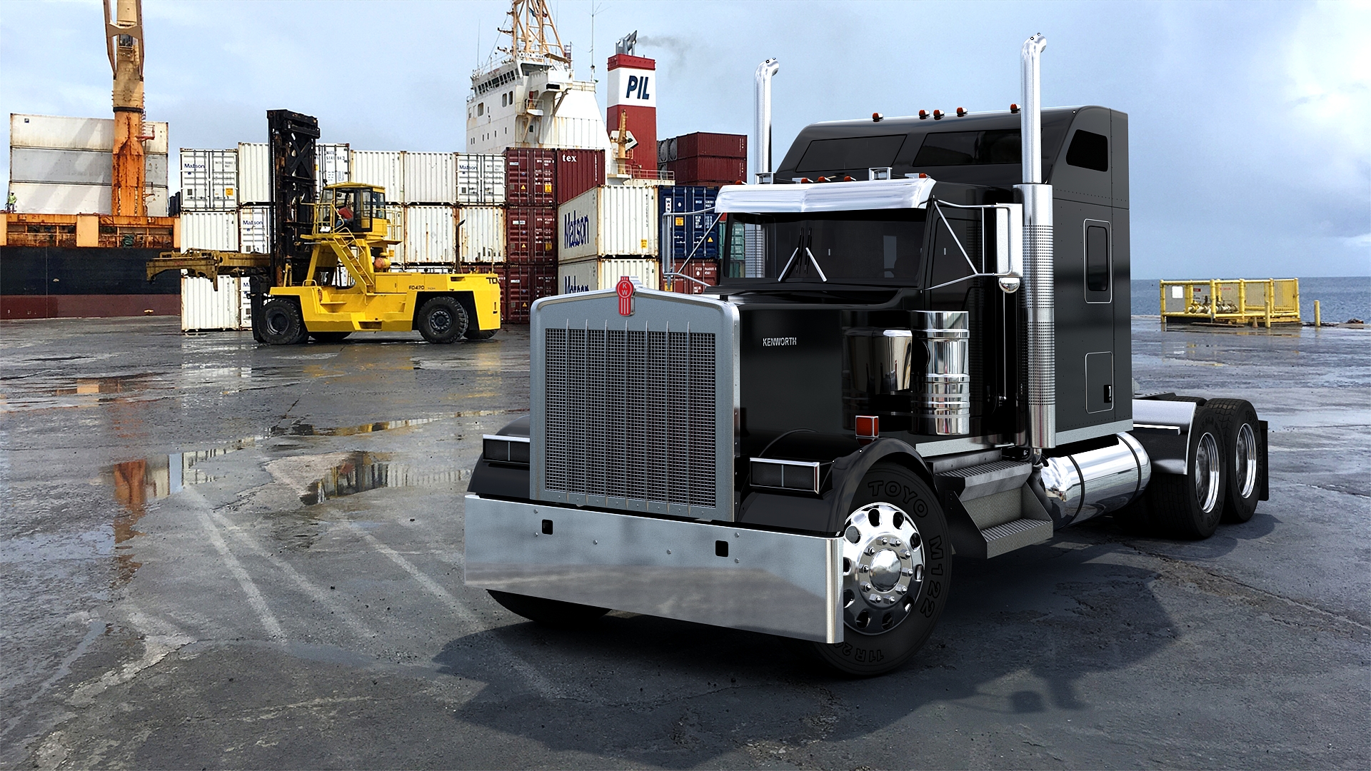 kenworth w900